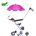 parapluie de clip de revêtement uv noir d&#39;oem d&#39;usine sur la poussette